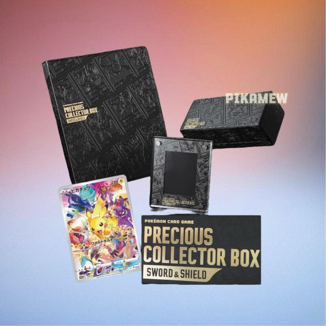 Japanese Pokémon TCG Sword & Shield Precious Collector's Box (Blac – Pikamew HK