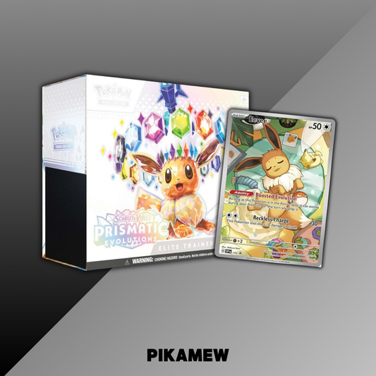 US version of Eevee Prismatic Evolutions Elite Trainer Box "ETB"