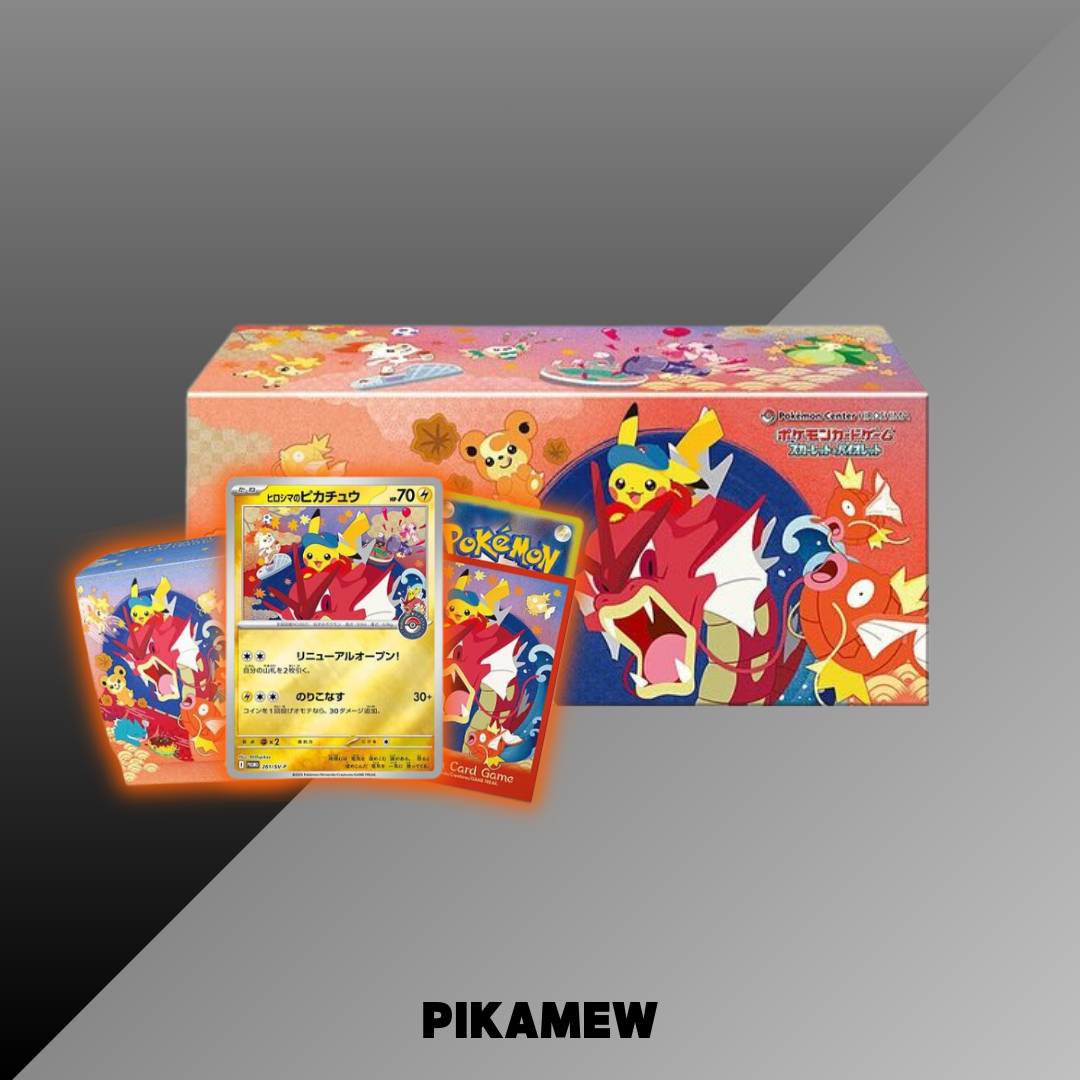 日本 廣島寶可夢中心比卡超禮盒