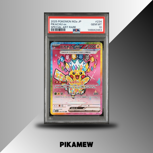 PSA 10 2025 POKEMON JAPANESE M2a-MEGA DREAM ex #234 PIKACHU ex SPECIAL ART RARE
