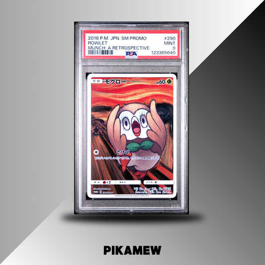 PSA 9 2018 POKEMON JAPANESE SM PROMO #290 ROWLET MUNCH: A RETROSPECTIVE