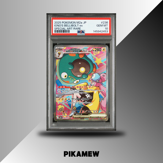 PSA 10 2025 POKEMON JAPANESE M2a-MEGA DREAM ex #236 IONO'S BELLIBOLT ex SPECIAL ART RARE
