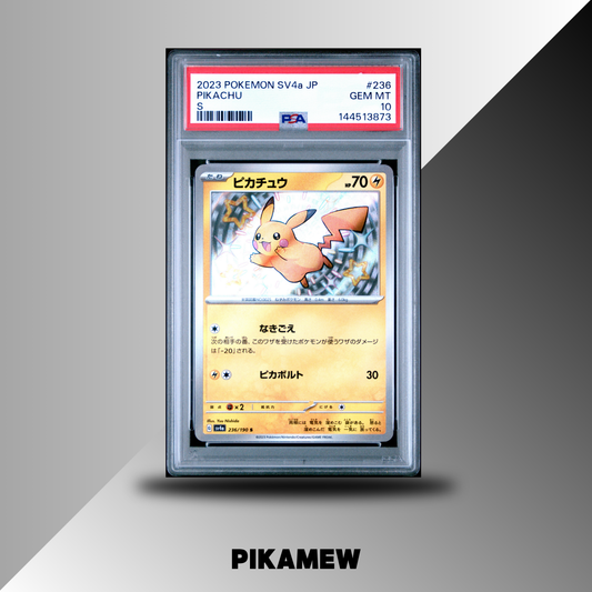 PSA 10 2023 POKEMON JAPANESE SV4a-SHINY TREASURE ex #236 PIKACHU S