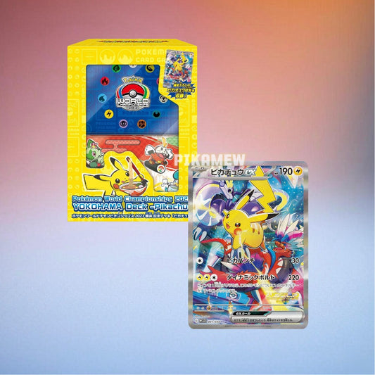 日版 Pokemon World Championships 2023 YOKOHAMA Deck: Pikachu 橫濱限定禮盒